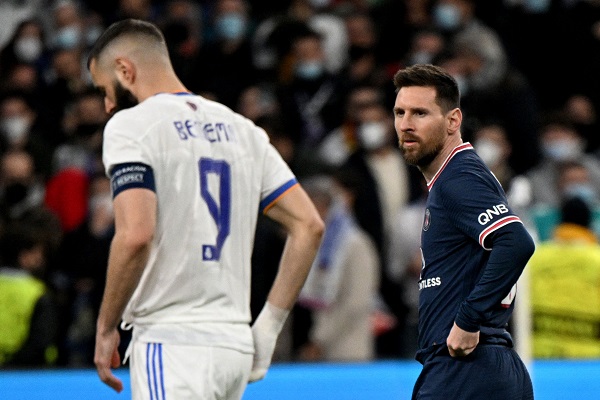 TOPSHOT-FBL-EUR-C1-REAL MADRID-PSG