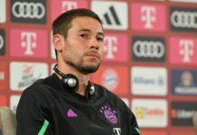 Este jueves, el Bayern de Múnich anunció la lesión de su centrocampista Konrad Laimer