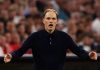 En rueda de prensa, el seleccionador inglés, Thomas Tuchel, volvió a expresar su admiración por su capitán Harry Kane