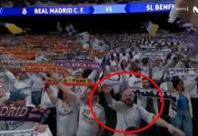 Expulsado del Bernabéu un aficionado por hacer saludo nazi antes del Real Madrid-Benfica