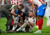 La herida de Mbappé que no se vio en TV desata la polémica, LaLiga niega ocultación tras el codazo: “No hubo plano claro”