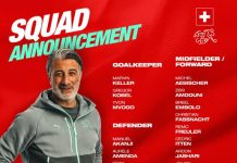 Suiza anuncia su lista para el Mundial 2026 con Xhaka y Akanji al frente