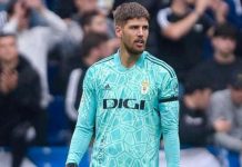 Quentin Braat de Rodez es elegido mejor portero de la temporada en la Ligue 2