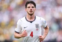 Declan Rice mantiene la calma tras el empate de Inglaterra ante Ghana