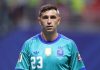 Dibu Martínez revela que juega con dolor antes de la final: «Me duele la mano todos los días»