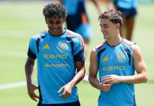 Gavi sueña a lo grande: «Quiero marcar el gol de la final de chilena»