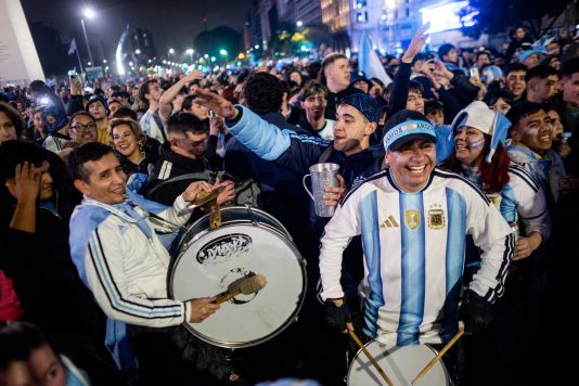 hinchas argentinos