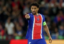 Marquinhos destaca la mentalidad del equipo tras el empate ante Lille