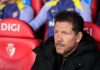 Simeone dispara contra sus críticos: “Somos el Atlético, esa es nuestra reputación”