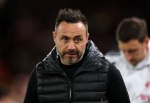 Roberto De Zerbi, desastroso: iguala el 31% de victorias de Osvaldo Ardiles en 1994, 4 victorias en 13 partidos