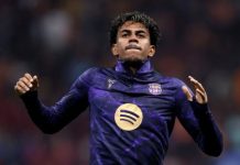 Eric Garcia se rinde a Lamine Yamal tras el triunfo del Barça sobre el Galatasaray: “Es el mejor”